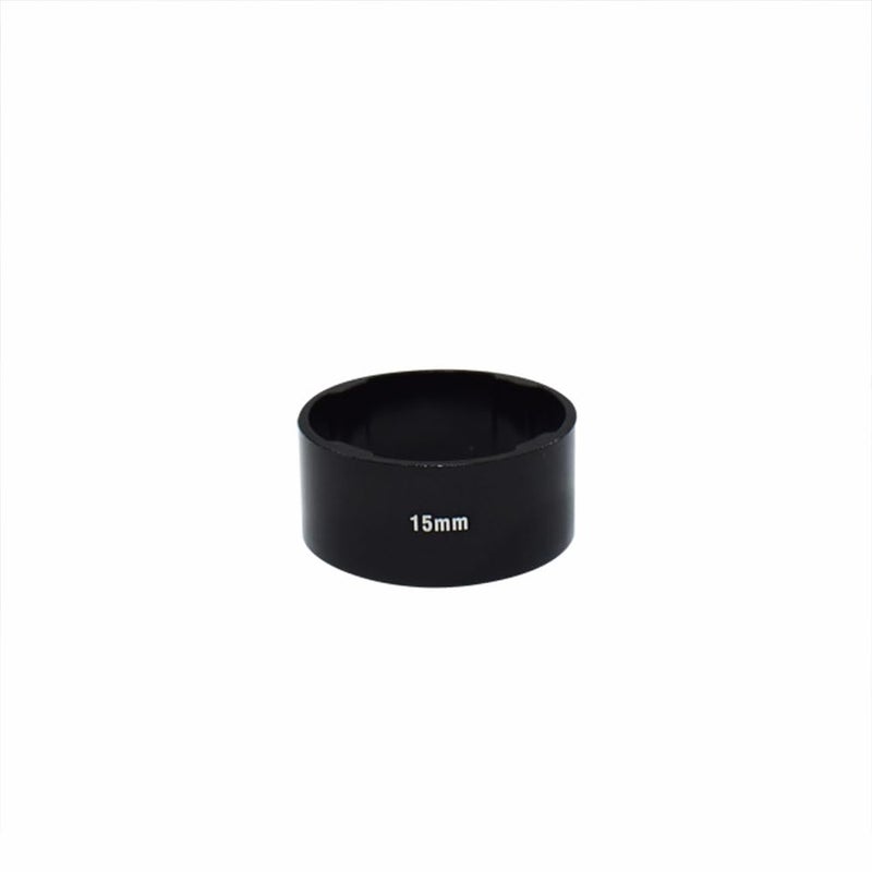 Albedel Bicycle Headset Stem Washer Spacer 2/3/5/10/15/20mm Fits 1-1/8"" (28.8mm) Heads Steerer Tubes for MTB Road Bike Aluminium Alloy Black - Image 3